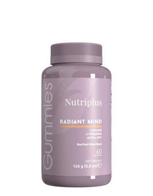 FARMASI NUTRIPLUS RADIANT MIND GUMMIES 60ct 165gr 1.68oz GENUINE NEW!!!