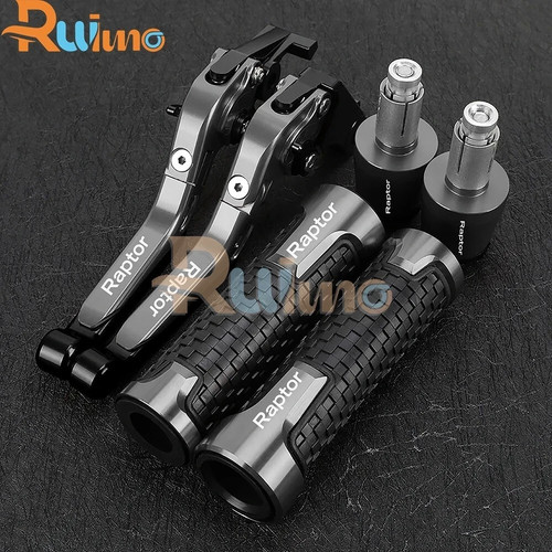 For YAMAHA Raptor YFM700 YFM660 Brake Clutch Levers Handbrake Handlebar Grip - Picture 11 of 17