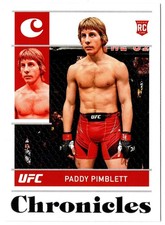 2022 Panini Chronicles UFC MMA PADDY PIMBLETT #100 RC Rookie