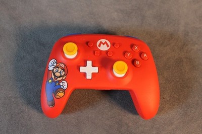 Super Mario PowerA Wireless Controller - Nintendo Switch - Rot - Kabellos