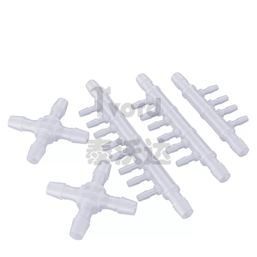 Plastic Hose Joiner Dia. 2.4mm 3mm~25mm T-Piece Boost Gauge Pipe Tap Tee Elbow - Picture 7 of 116