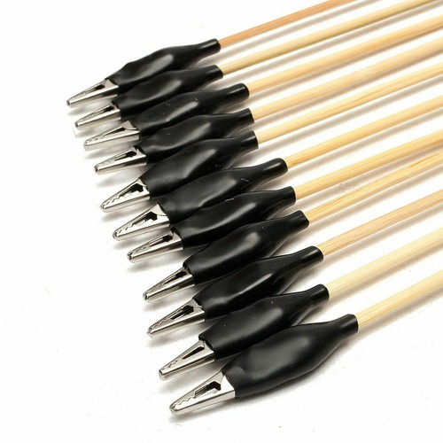 30Pcs Alligator Clips Sprayed Paiting Tool Holding Sticks for Gundam Building A - Picture 4 of 12