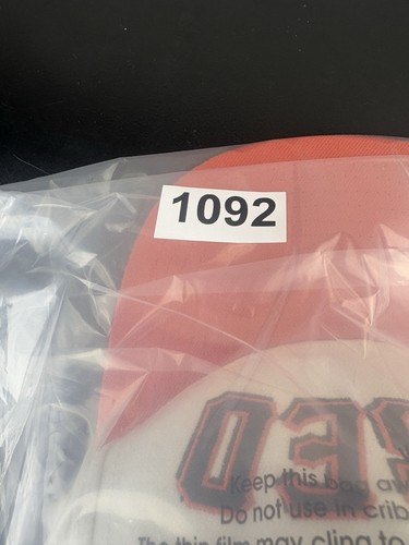 Rare MNWKA Mishka NYC "BASED" Snapback Hat 2011 Lil B White Orange Streetwear - Picture 8 of 8