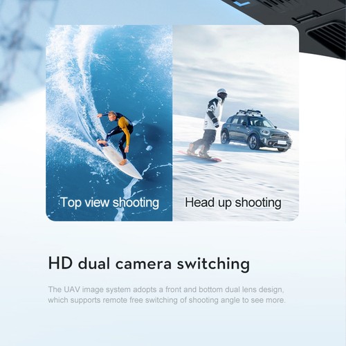 (6K) Cuadricóptero Plegable Inteligente HD Doble Cámara RC Drone con AG Sin Escobillas - Imagen 9 de 12