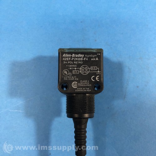Allen Bradley 42EF-P2KBB-F4 Series A Photoelectric Sensor USIP - Picture 2 of 9