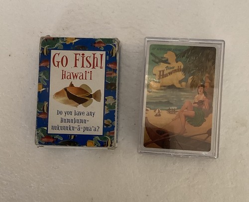 Two Hawaiian Card Decks:  Standard Playing Cards and Go Fish