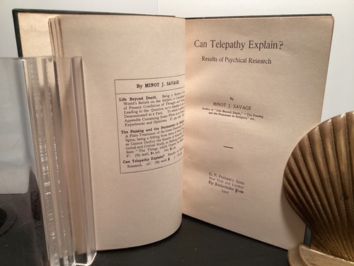 1902 Can Telepathy Explain? - Minor Judson Savage - Bild 3 von 8