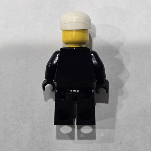 LEGO Clásico Policía Cremallera con Sheriff Estrella Gorra Blanca Minifigura Femenina cop026 - Imagen 2 de 3
