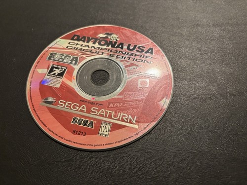 Daytona USA Championship Circuit Edition (Sega Saturn, 1998) Disc Only Authentic - Picture 2 of 10