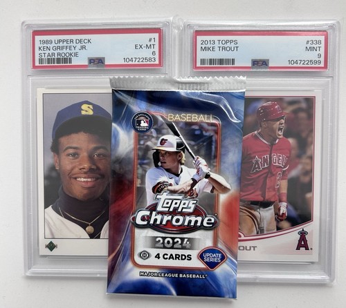 Sold Lot - Ken Griffey Jr Trout And Chrome Update Pack
