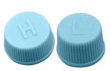 2Pcs Blue Replacement Valve Caps for Car Air Conditioning,Heater Control