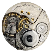 Antique 16s 1914 Elgin 17j Mechanical Hunter Pocket Watch Movement 386 USA