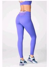 Fabletics RARE SET Electric Violet Bra And Leggings Set Size XS/S