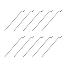 20PCS 1.2mm x 450mm (17.7 Inch) Steel Z Pull/Push Rods Parts