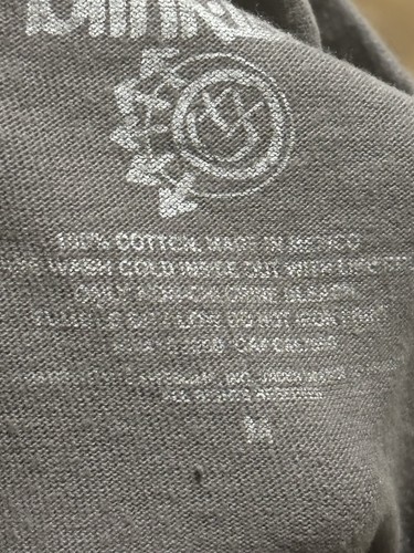 Blink 182 Herren Größe Medium T-Shirt grau Rock Punk Rock Y2K Stil EUc - Bild 4 von 4