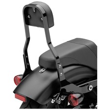 Cobra Detachable Backrest and Mount Kits Black Short Square, 602-2044B