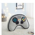 Glow in the Dark 3D Game Controller Plush Figure Pillow 16" x 11"