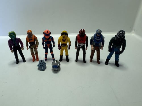 80’s Vintage Kenner M.A.S.K. Restposten - 7x Figuren + Masken + 2 extra Maske