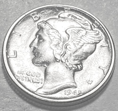 1945 D MERKUR GROSCHEN PRACHTSTÜCK STGL. ohne Reserve *J790