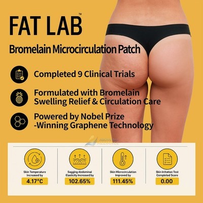 FAT LAB Graphene Warming Body Care Patches Made in Korea | 10% - 22% OFF Tier