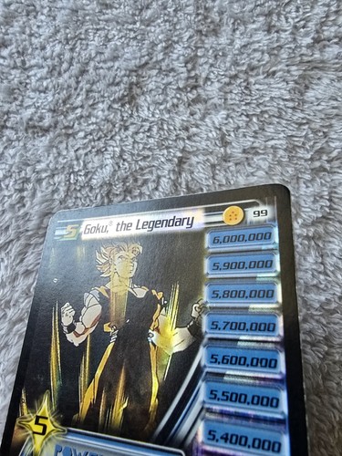DBZ Dragon Ball Z FOIL Goku, The Legendary 99 CCG Unlimited Babidi Saga MP-HP - Picture 2 of 5