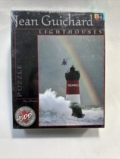 BUFFALO GAMES by Jean Guichard Lighthouse Mer d’lroise - 513 piece puzzle - NIB