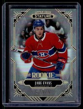 2020-21 Upper Deck Stature Jake Evans Rookie 253/399 #198
