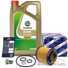 BOSCH ÖLFILTER+5L CASTROL EDGE 5W-30 M FÜR BMW 1-ER E81 E82 E87 E88 116 118 120
