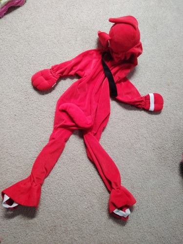Vintage Rare Clifford Costume Halloween Kids Small - Picture 2 of 4
