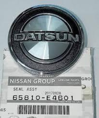New Nissan Datsun Chrome Hood Bonnet Logo Emblem Badge 240Z Genuine 65810-E4601 - Bild 20 von 24