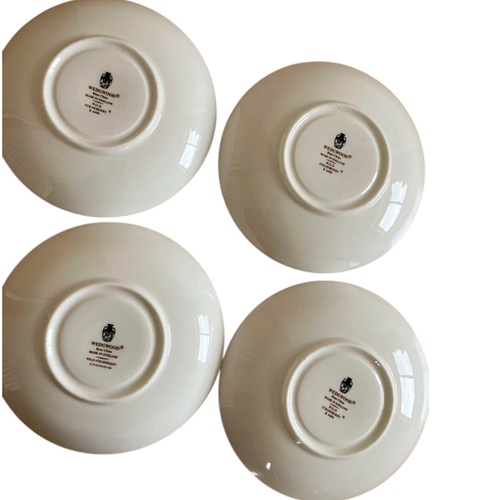 Wedgwood Pfingstrose Fine Bone China Teetasse & Untertasse Set 4-teilig Japan Luxus - Bild 4 von 8