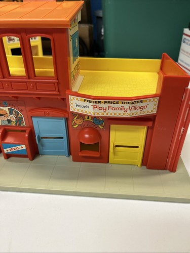 Vintage 1973 Fisher Price Little People Play Family Village #997 NEAR COMPLETE - Picture 12 of 23