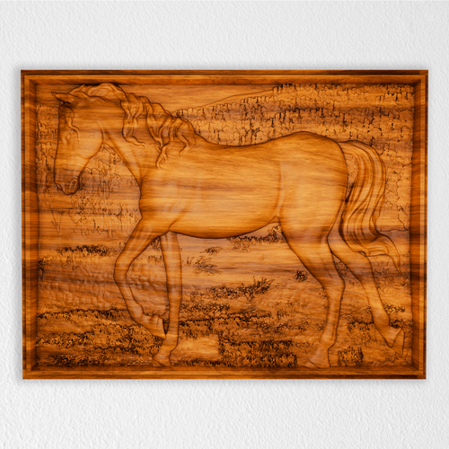 Luxury Hand Carved Teak Wood Wall Panel – Animal Art Collection - Bild 60 von 86