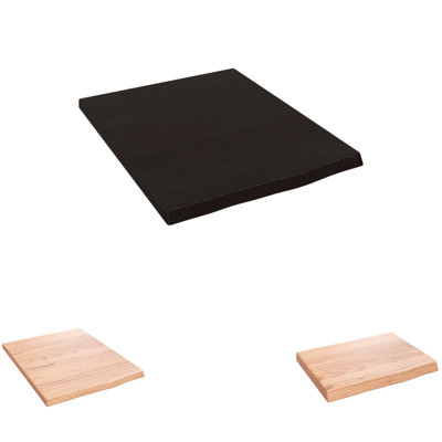 Bathroom Countertop Replacement Wooden Vanity Top Treated Solid Wood vidaXL - Picture 10 of 587