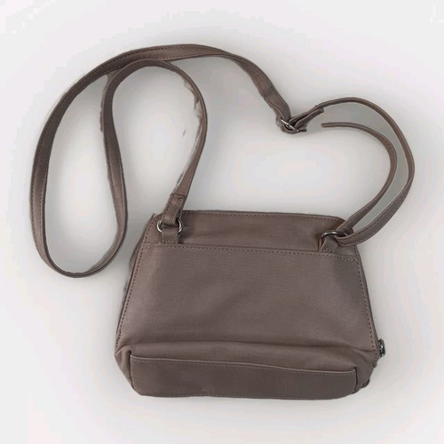 MultiSac French Grey Crossbody Shoulder Bag Purse Organizer Small Minimalist  - Picture 3 of 12