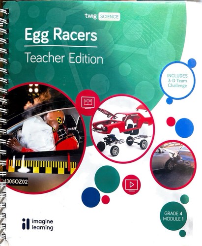 Egg Racers Teacher Edition Grade 4 Module 1 / Includes 3D Team Challenge - Picture 1 of 2