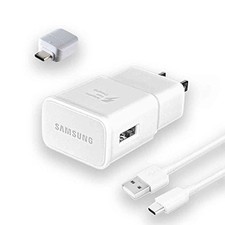 2 Pack 25W USB-C Fast Charger Wall Adapter for Samsung Galaxy S8/S10 - 6Ft