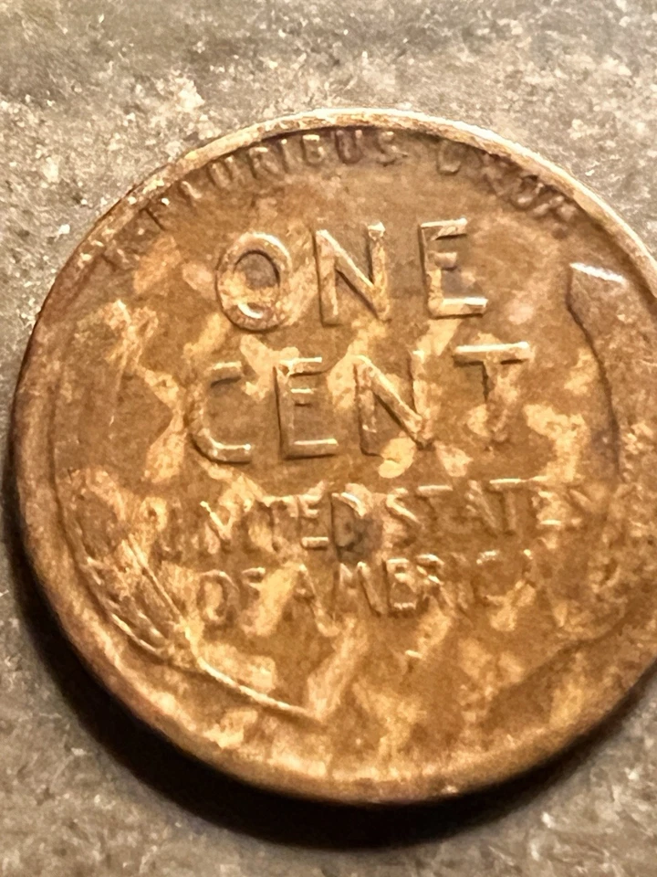 1928-D Lincoln wheat 1C,Major Improper Alloy Rev, L,&In God We Trust On Rim,rare - Image 4 of 4