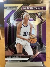 Angel Reese 2024 Prizm Draft Picks New Recruits Chicago Sky Rookie RC Card #24