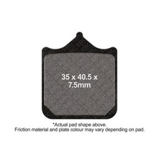 EBC Extreme Pro HH Brake Pad Set Front Left for KTM 990 Superduke 2007 - 2013