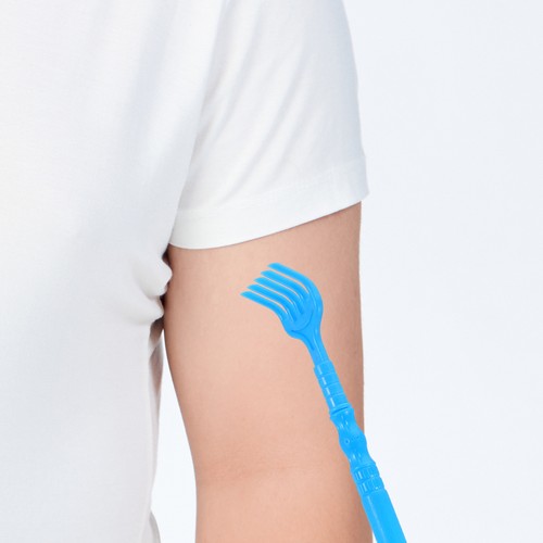  Massage Claw Shoehorn Travel Hand Back Scratcher Scratching Stick - Picture 4 of 10