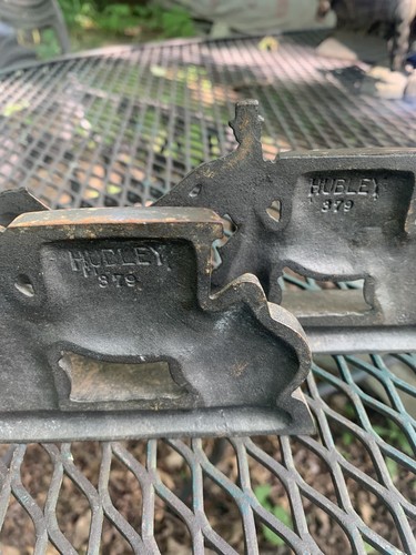 Hubley Stagecoach Brass Bookends. Nice Old - Picture 2 of 3