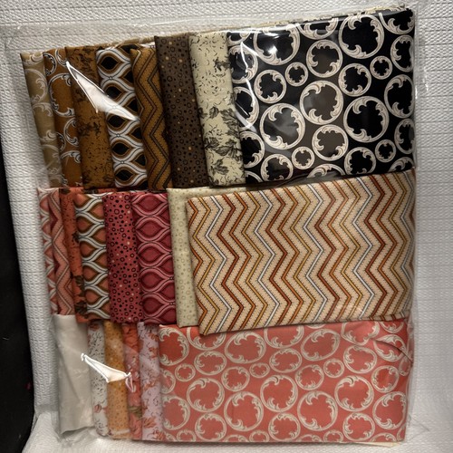 Verbindungsfäden Hampton Farbtöne 22 Fat Quarters Stoffpaket