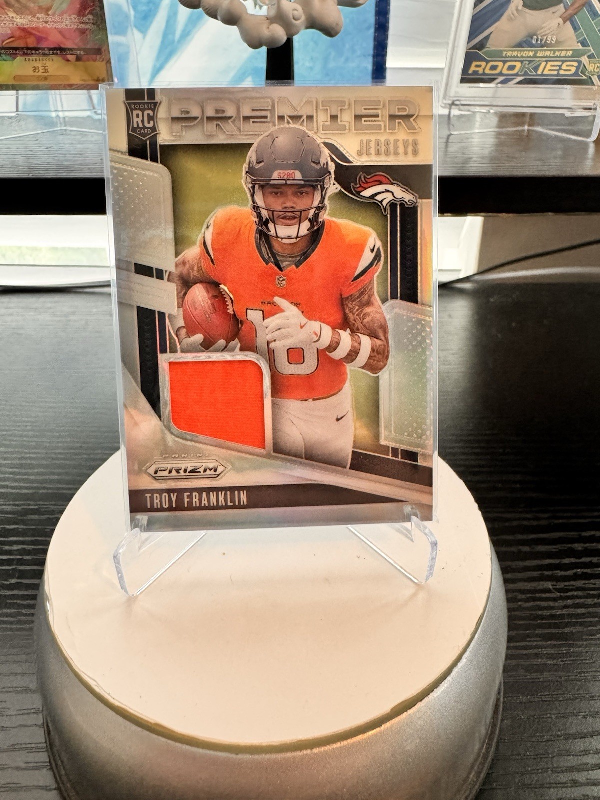 2024 Panini Prizm - Premier Jerseys Troy Franklin #PJ-TFN (MEM, RC)