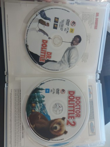 Dr Dolittle 1 + 2 + 3 DVD Very Good Condition Region 4 VGC Free Shipping - Picture 3 of 4