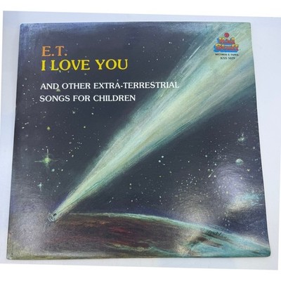 E.T. - I Love You 12'' Vinyl Record 33RPM Kid Stuff Children Songs