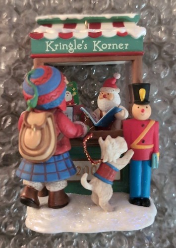 Hallmark Keepsake Ornament Series 2008 finestra di Natale Kringle's Korner - Foto 3 di 7