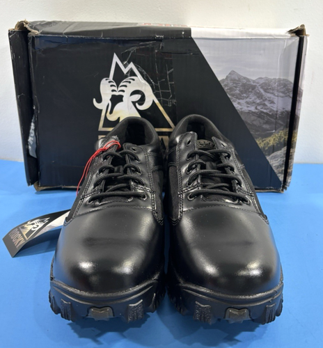 NIB 12 M ROCKY MENS 2168 ALPHA FORCE OXFORD SHOES BLACK FREE SHIPPING - Picture 2 of 8