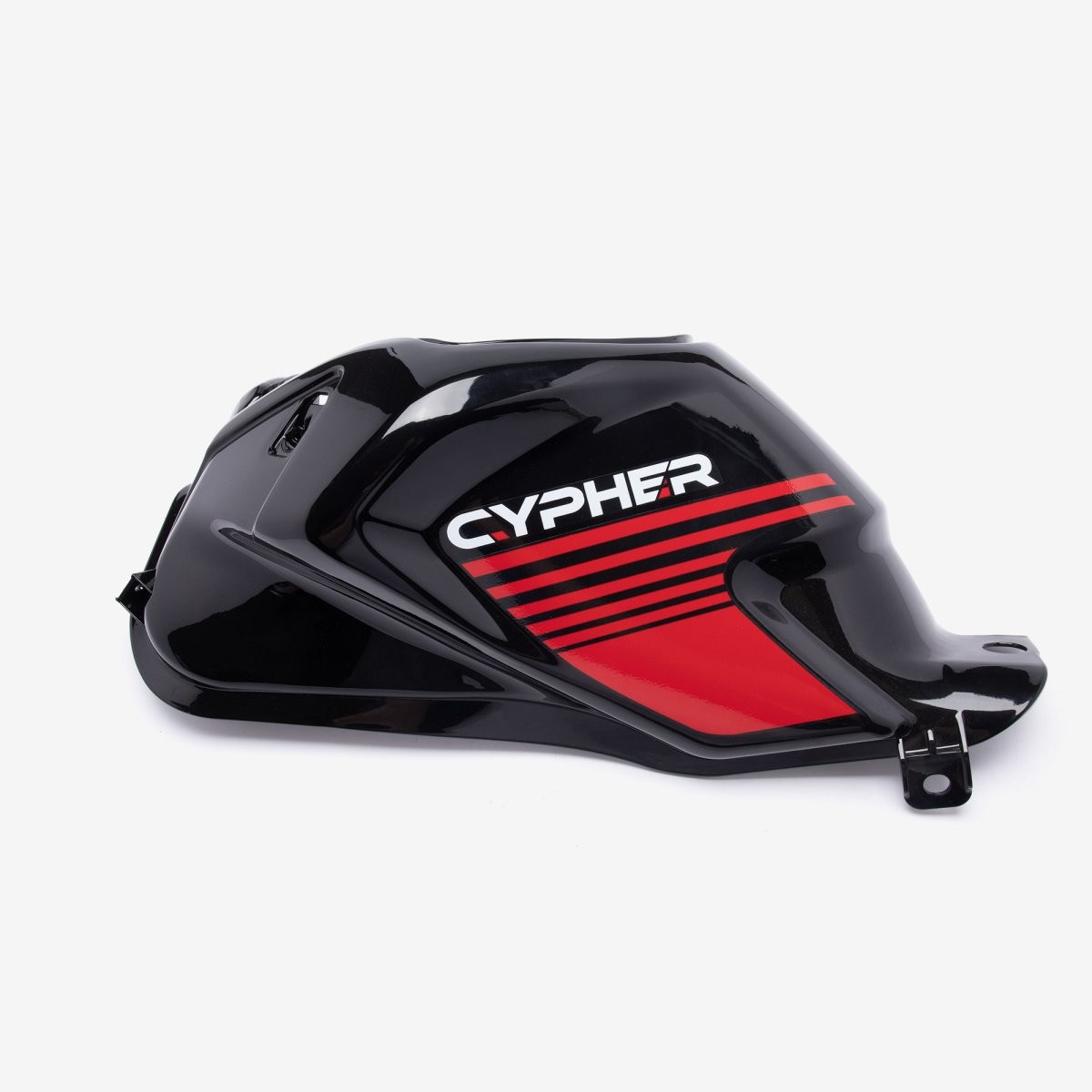 Left Storage Compartment Surround Black for ZS1500D-2 Fairing Painted Plastic
