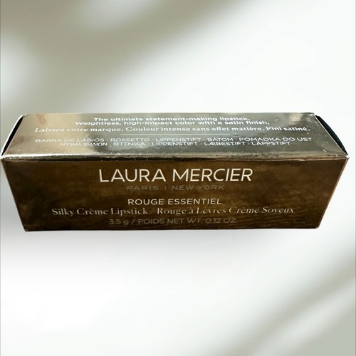 Lápiz labial Laura Mercier Rouge Essentiel crema sedosa 15 Coral Clair 0,12 oz-NUEVO EN CAJA - Imagen 3 de 5